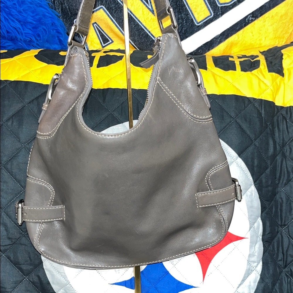 Michael Kors Taupe Leather Hoboโ Shoulder Bag